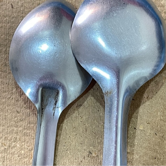 🔵Combo of 8 stainless steel Tea spoons & serving spoons. - Picture 10 of 11